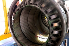  航空发动机 P-11涡轮喷气发动机可调式尾喷口结构